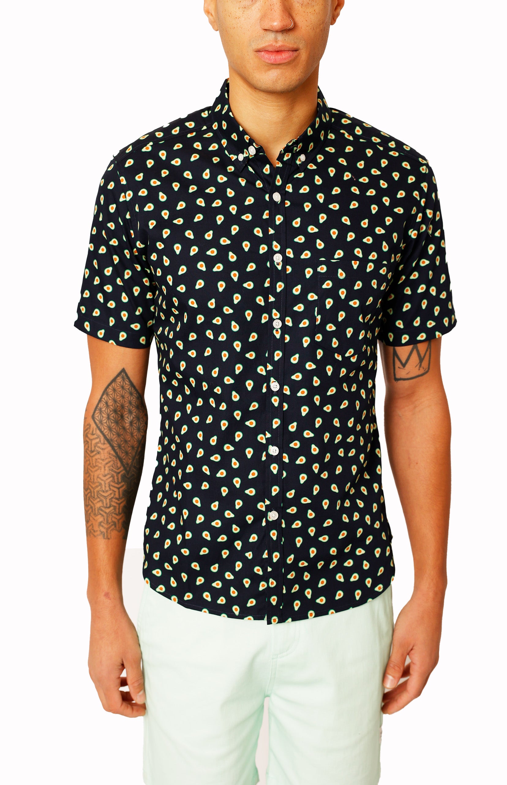 AVOCADO PARTY SHORT SLEEVE SHIRT image 0