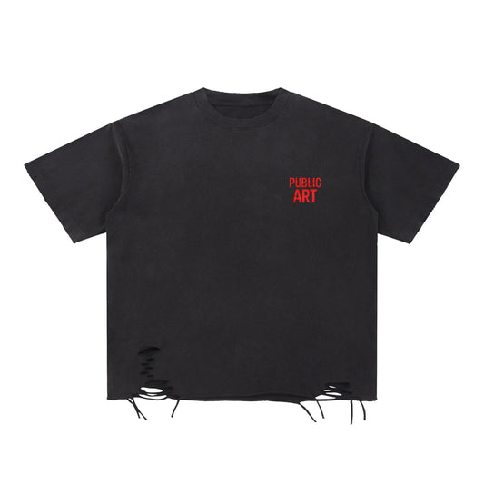 Snow Washed Oversized T-shirt